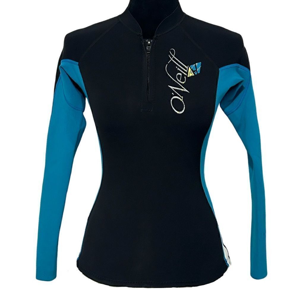 O'Neill Bahia Women's 1/2 Zip Jacket 1mm Neoprene Size 8